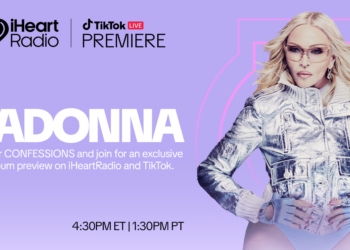 “iHeartRadio e TikTok LIVE Premiere with Madonna” estreiam com exclusividade novas músicas do CONFESSIONS II antes de seu lançamento, com transmissão AO VIVO no TikTok em 2 de julho