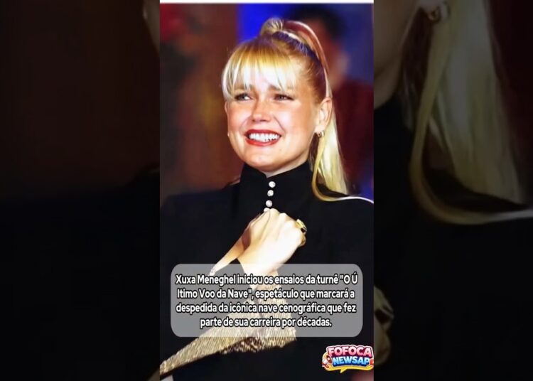 XUXA REÚNE PAQUITAS E EMOCIONA FÃS! 😍 Começam os ensaios da turnê “O Último Voo da Nave”  #famosos