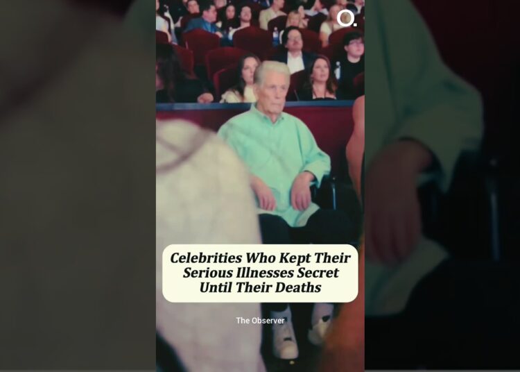Celebrities Who Kept Their Illnesses Secret Until the End 😢💔