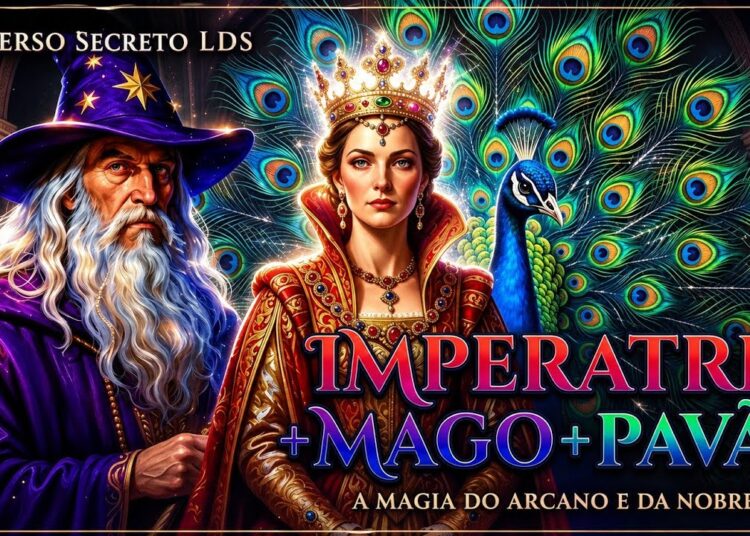💎 A Alquimia da Realeza | Pavão 🦚 • Mago ✨ • Imperatriz 👑 (Ativação + Remoção do Lado Sombra)