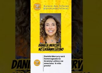 Daniela Mercury será homenageada no Grammy Latino e se emociona: ‘A vida presta’