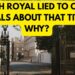 WHO OPENLY LIED TO THESE ROYALS ABOUT THIS & WHY? #royal #history #nostalgia