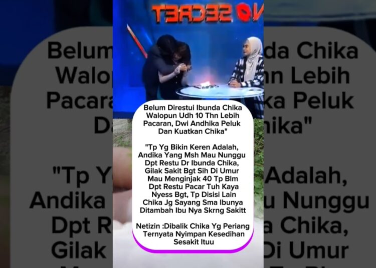 Belum Direstui Ibunda Chika Walopun Udh 10 Thn Lebih Pacaran, #fyp