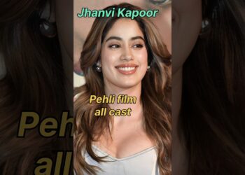 Actress Janhvi kapoor first movie all cast age transformation.. #shorts #video  #avstorieschannel
