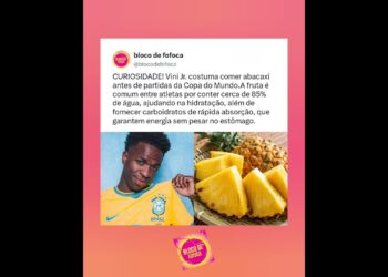 #vinijr . costuma comer abacaxi antes de partidas da Copa do Mundo. #fofoca