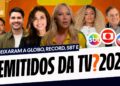 16 FAMOSOS QUE FORAM DEMITIDOS OU DEIXARAM A TV 2026 • GLOBO, RECORD, SBT, VIRGINIA FONSECA, DATEN