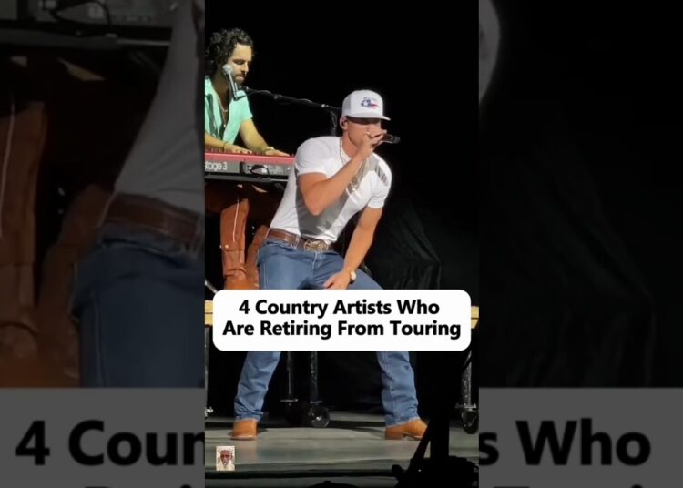 4 Country Artists WhoAre Retiring From Touring#celebrity #celebration #singer #singing #usa #fyp
