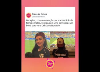 #georginarodriguez , chamou atenção por ir ao estádio de forma simples. #fofocas #fofoca