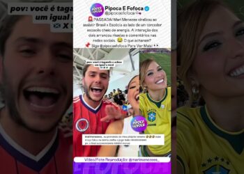 Mari Menezes Se Diverte Com Torcedor Escocês Durante Jogo Do Brasil 😂 #marimenezees