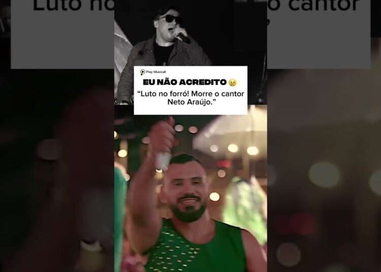 Morre Neto Araújo, cantor e ex-integrante do Cavaleiros do Forró
