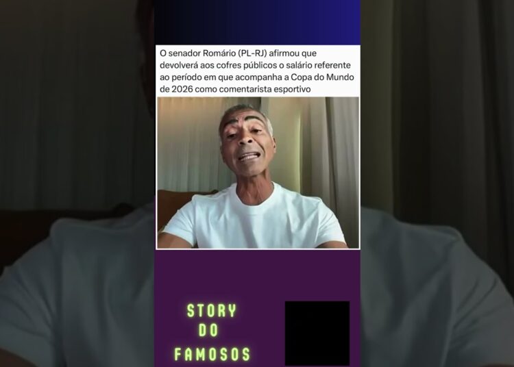 URGENTE !! EX JOGADOR DA SELEÇÃO BRASILEIRA E SENADOR , FAZ COMONICADO SURPREENDENTE !! #shorts