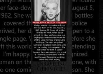 MARILYN MONROE WAITED 36 YEARS ALONE