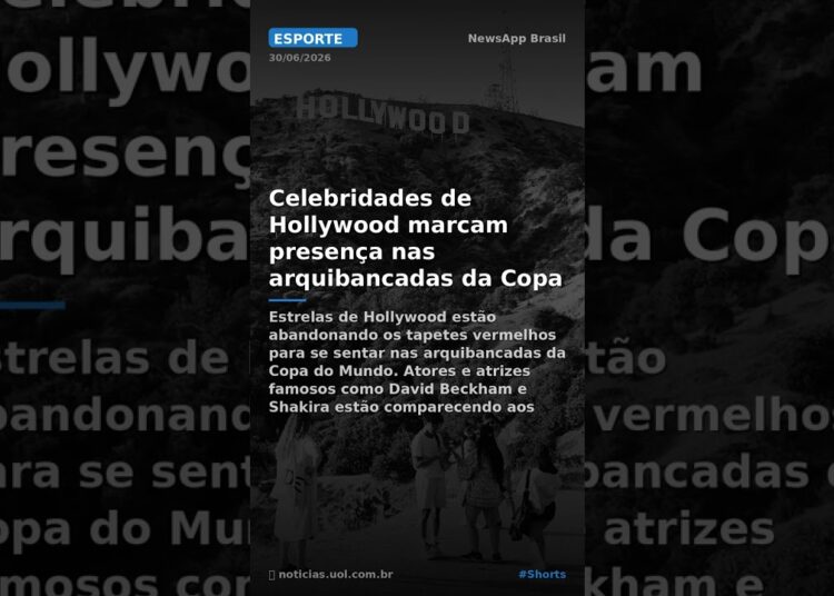 Celebridades de Hollywood marcam presença nas arquibancadas da Copa do Mundo – U #Shorts
