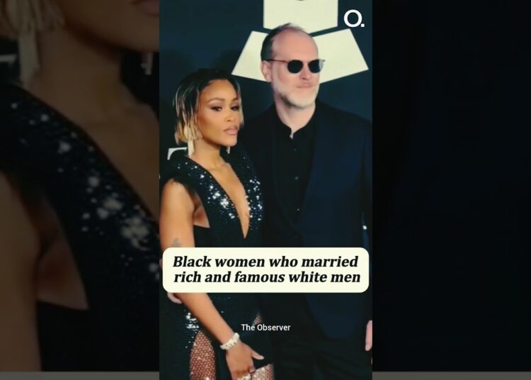 Black Women Who Married Rich & Famous White Men 😲❤️