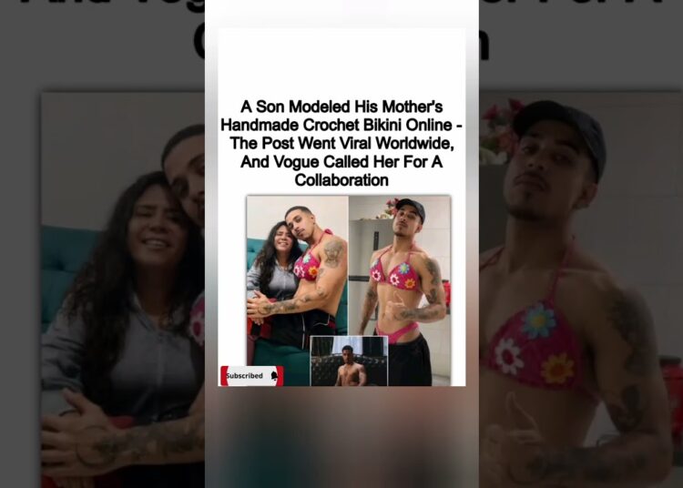 He Became His Mother’s Model—and Changed Her Life Overnight #shorts