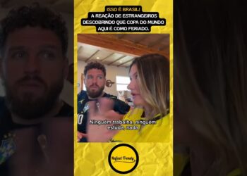 ISSO É BRASIL! A reação de estrangeiros descobrindo que Copa do Mundo aqui é Como feriado.