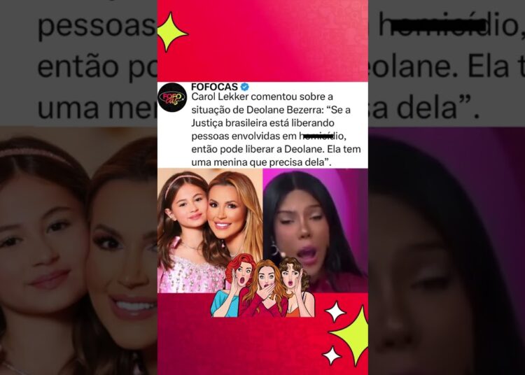 Deolane solta? Só porque ela é famosa, ela tem que ter prisão domiciliar? #deolane #noticias #fofoca