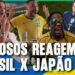 Gil do Vigor, Travis Scott e Jade Picon | A reação dos famosos no jogo Brasil x Japão