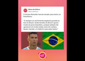 #cristianoronaldo  manda recado para todos os brasileiros. #fofocas #fofoca