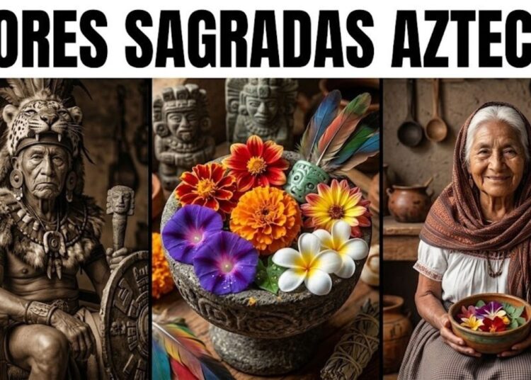 22 Flores Aztecas Raras Que Alimentaban a la Realeza con Minerales Sagrados