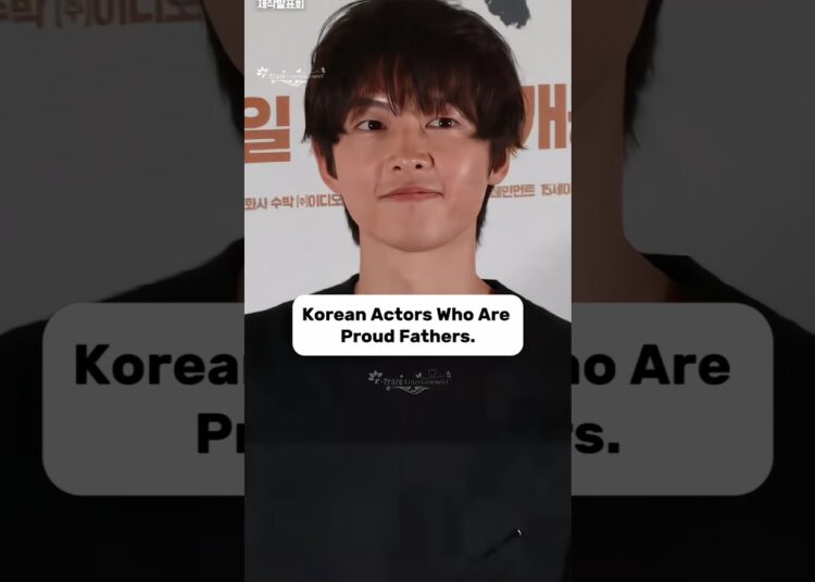 Korean Actors who are proud Fathers ✨#youtubeshorts #kdrama #goviral #kpop #bts #fyp