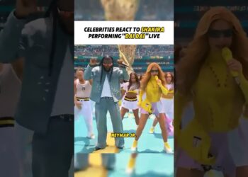 CELEBRITIES IN SHOCK! 😱 Shakira Live (CR7, Neymar, Rihanna) PART 1 #Shorts #Viral #ShortsTrend