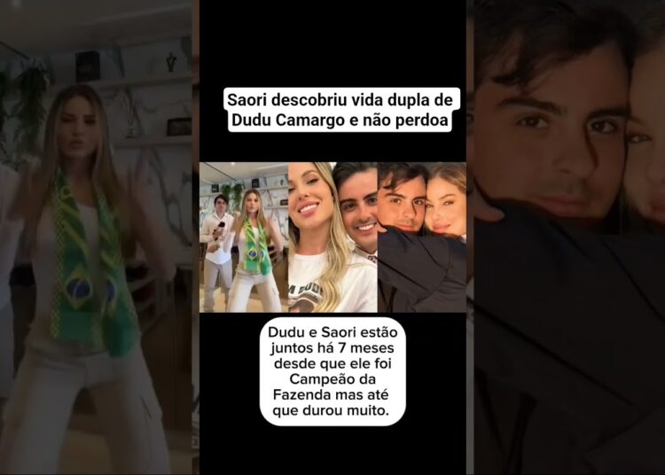 Saori tomou essa decisão drástica em relação a Dudu Camargo #noticias #fofoca