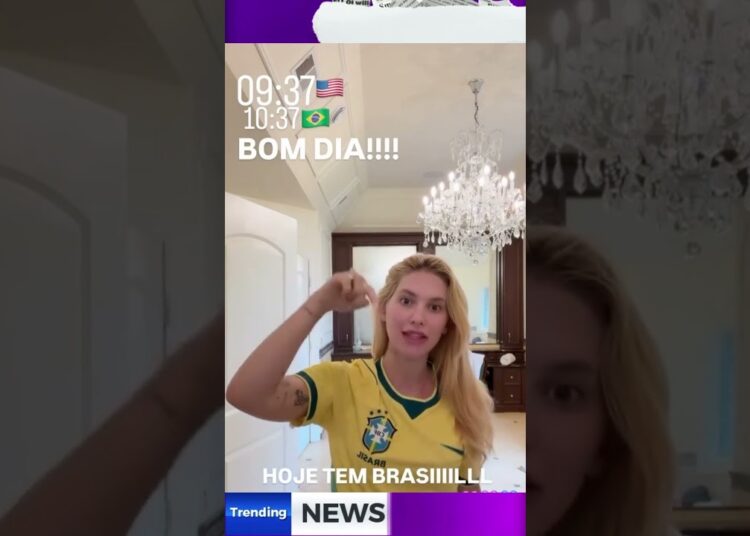 Virginia Fonseca levará as filhas para o jogo do Brasil #shorts #shortsviral #virginiafonseca