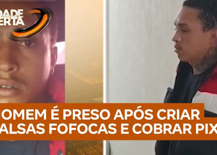 Homem é preso após criar falsas fofocas e cobrar pix de vítimas para apagar postagens