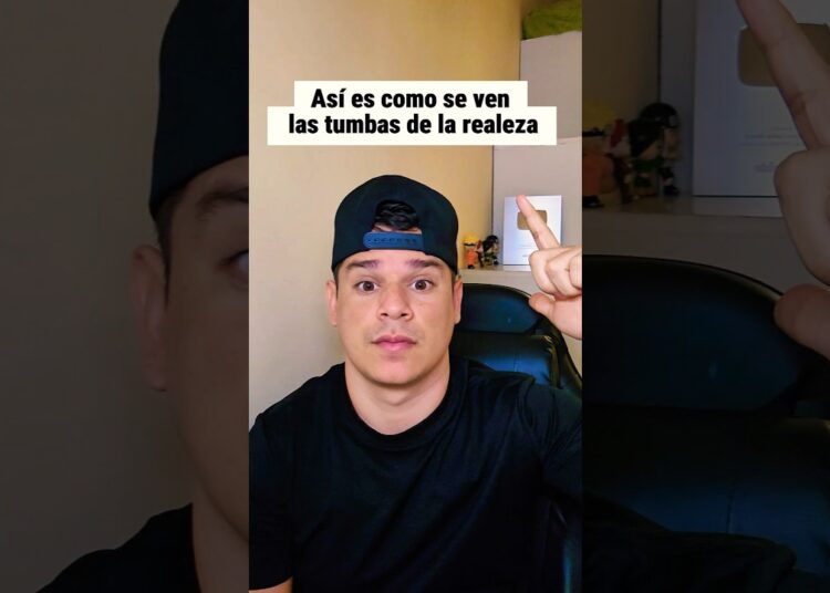 Así es como se ven las tumbas de la realeza.#shorts #curiosidades #misterio