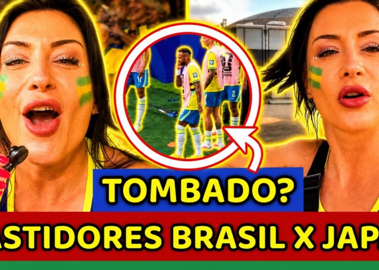 🚨🔥CAOS! Bastidores do jogo do Brasil x Japão CAUSAM POLÊMICA