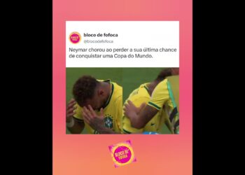 #neymar  chorou ao perder a sua última chance de conquistar uma Copa do Mundo.