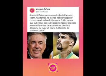 #ancelotti  falou sobre a ausência de #paquetá . #fofoca #fofocas #copadomundo