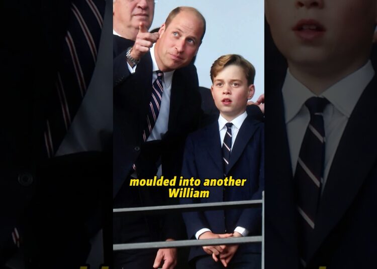 Why did George dress up as another William #youtubeshorts #shorts #shortsvideo #royal #celebrity