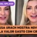 Exclusivo! Andressa Urach mostra novo rosto e dá palpite para o Jogo do Brasil contra a Noruega