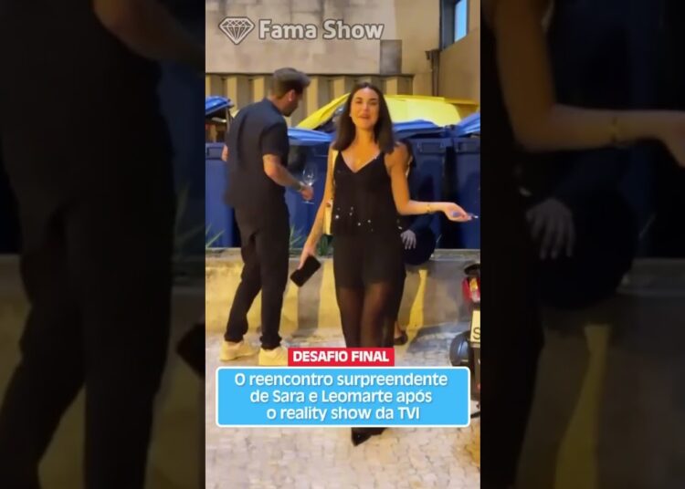 O reencontro surpreendente de Sara e Leomarte após o reality show da TVI | Fama Show