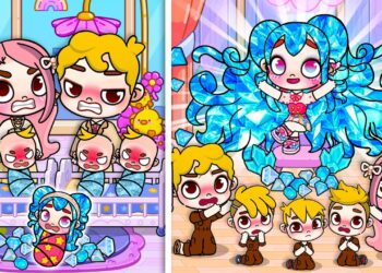 O Bebê Que Abandonaram Virou da Realeza… 💎👑 | História Triste de Avatar World | Pazu Games