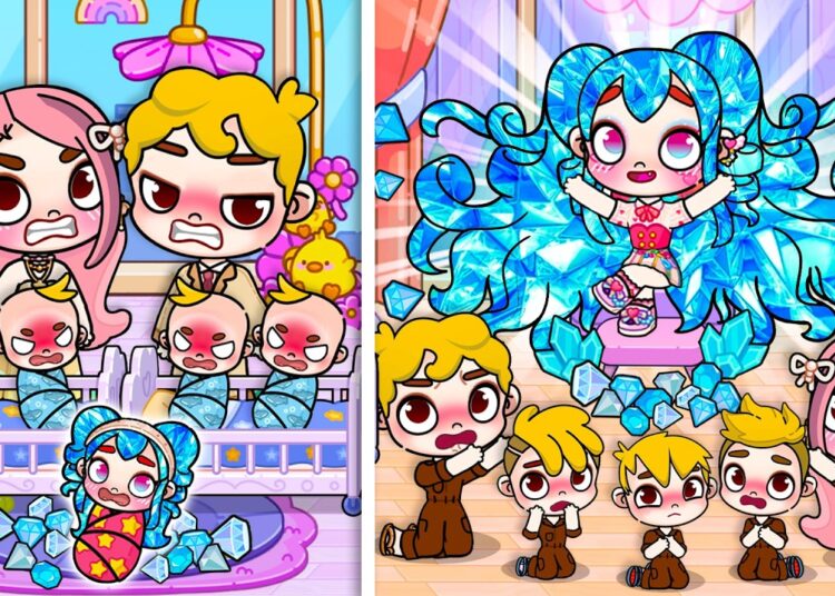 O Bebê Que Abandonaram Virou da Realeza… 💎👑 | História Triste de Avatar World | Pazu Games