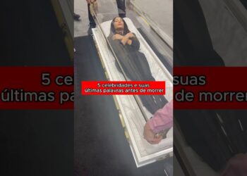 5 celebridades e suas últimas palavras antes de morrer. A última é realmente de partir o coração.