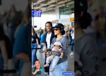 Fashion royalty just welcomed its little princess. 👑✨ #rihanna #asaprocky  #RihannaAndASAPRocky