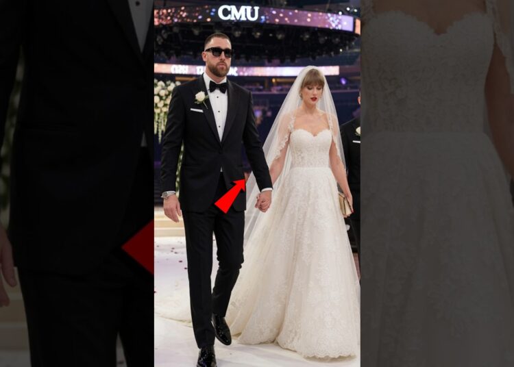 Taylor Swift And Travis Kelce’s Star-Studded Wedding #TaylorSwift, #TravisKelce, #CelebrityWedding