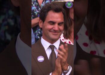 Not often you have tennis royalty in attendance 🐐 #tennis #ArthurFery #RogerFederer #Wimbledon