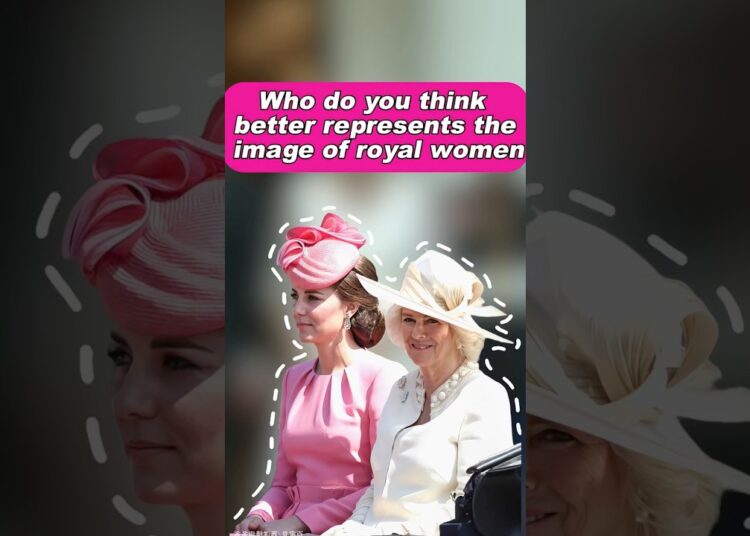 Who do you think better represents the image of royal women? #kate #princess #camilla