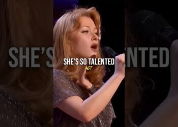 she impersonate then THIS happens 😱 #agt #singing #fyp