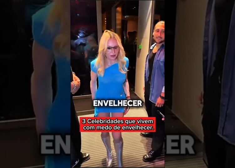 3 Celebridades que vivem com medo de envelhecer. #brasil #celebridades #star