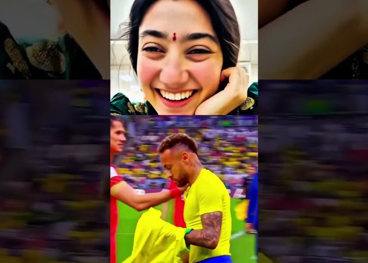 Brazil player Neymar junior funny moment #saipallavi #funny #telugumemes #saipallavireaction #comedy