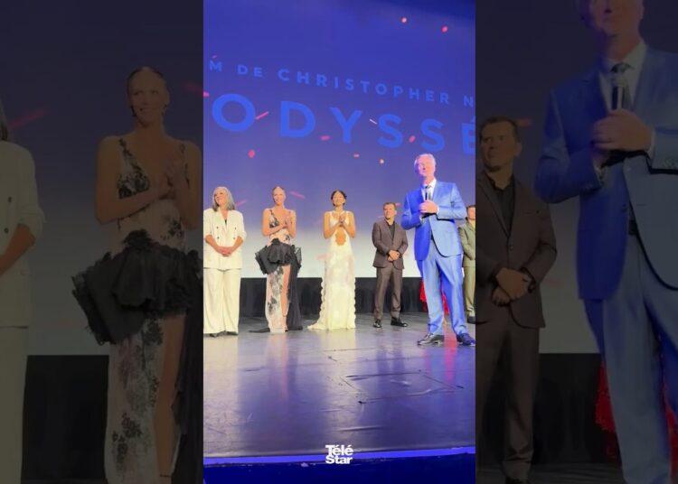LE CAST DE « THE ODYSSEY » RÉUNI AU GRAND REX ✨