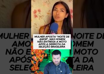 🚨Mulher aposta “noite de amor”, mas homem não entrega a moto após a derrota da seleção brasileira