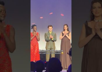 J’ai jamais vu autant de stars 😱 #zendaya #tomholland #theodyssey #christophernolan #annehathaway