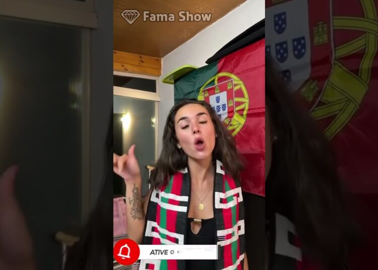 Jéssica Jeremias, a filha e Sara Santos a apoiar Portugal! | Fama Show
